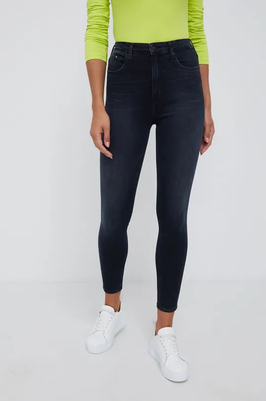 czarny Calvin Klein Jeans Jeansy J20J217057.4890 Damski