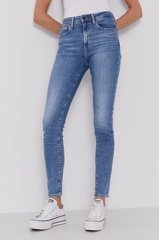 niebieski Levi's jeansy 721 Damski