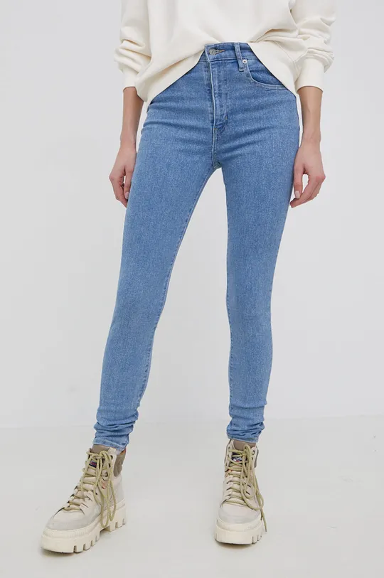 niebieski Levi's jeansy Mile Damski