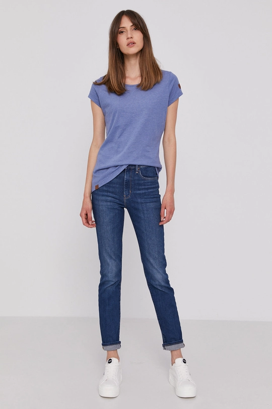 Levi's jeansy 724 granatowy