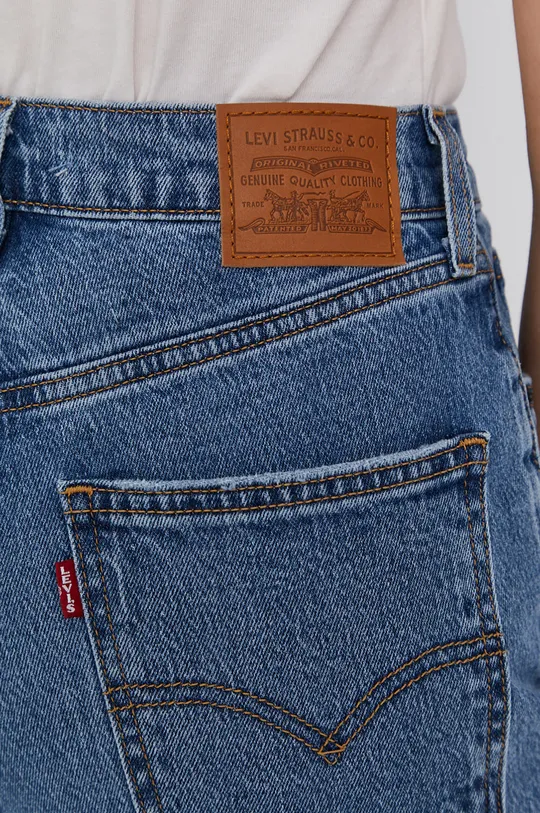 niebieski Levi's jeansy 70S High Flare