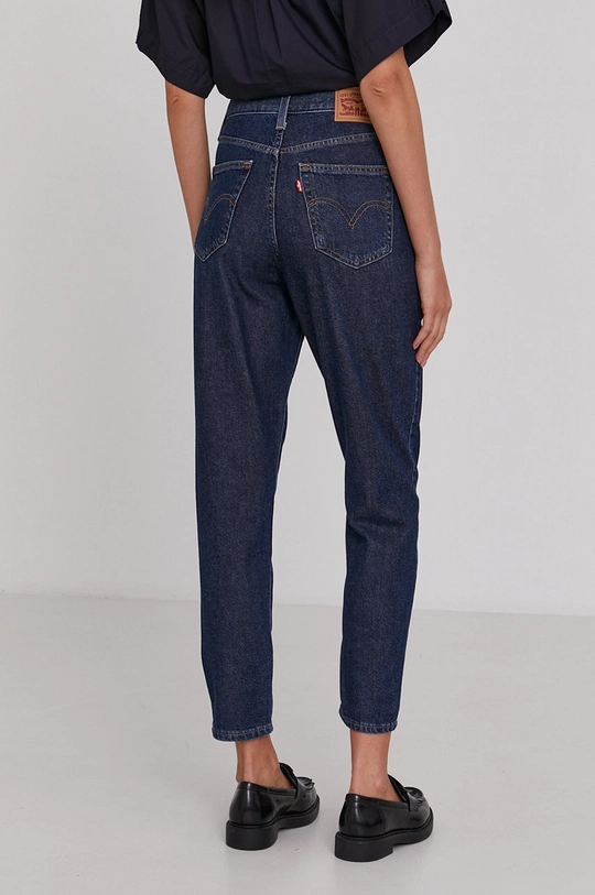 Levi's jeansy High Waisted Mom Jeans 100 % Bawełna