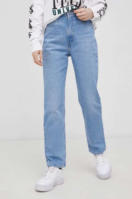 niebieski Levi's jeansy 70s A0898.0010 Damski