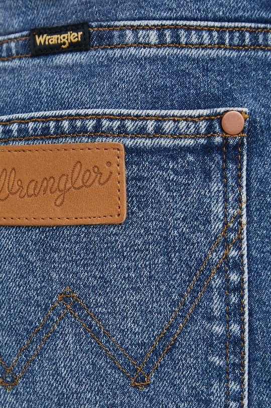 granatowy Wrangler Jeansy 680