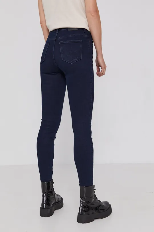 Wrangler jeansy HIGH RISE SKINNY BEFORE DARK 95 % Bawełna, 1 % Elastan, 4 % Poliester