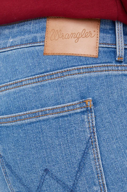 niebieski Wrangler jeansy Skinny Vintage Soft