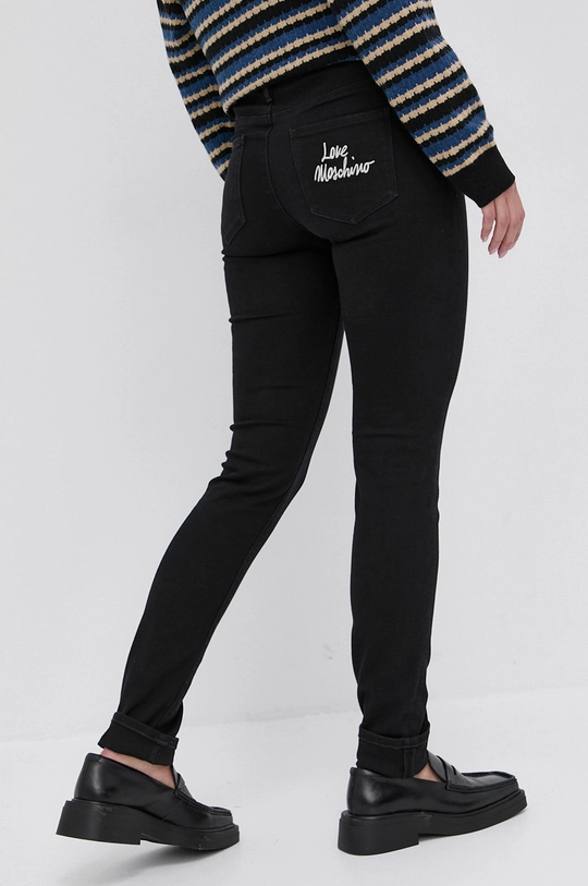 czarny Love Moschino Jeansy Damski