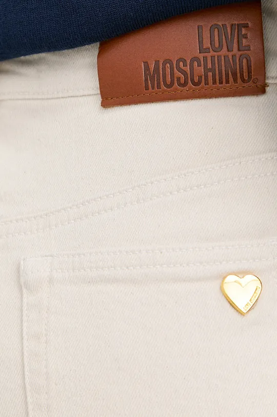 beżowy Love Moschino Jeansy