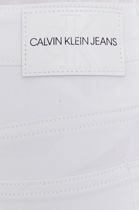 λευκό Τζιν παντελόνι Calvin Klein Jeans