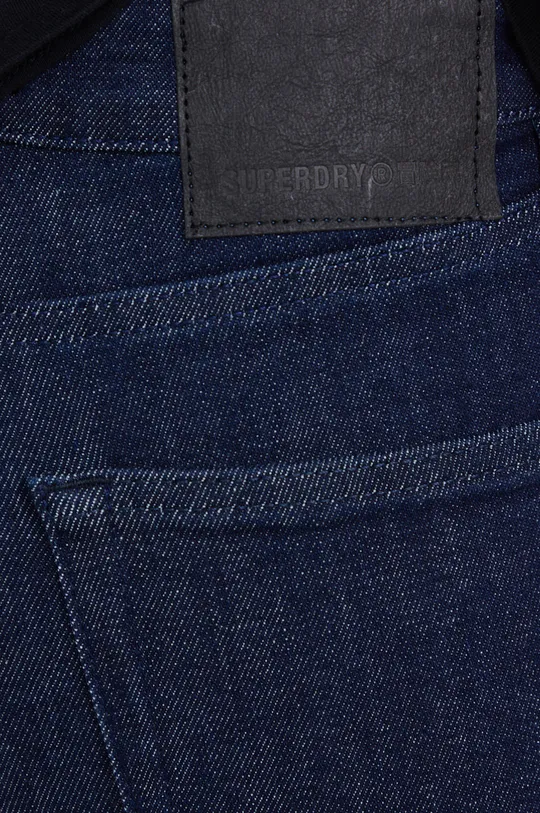 granatowy Superdry Jeansy