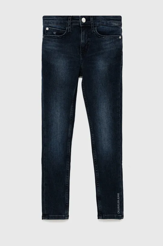 granatowy Calvin Klein Jeans Jeansy dziecięce IG0IG01198.4890 Dziewczęcy