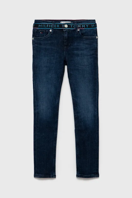 тёмно-синий Детские джинсы Tommy Hilfiger Для девочек
