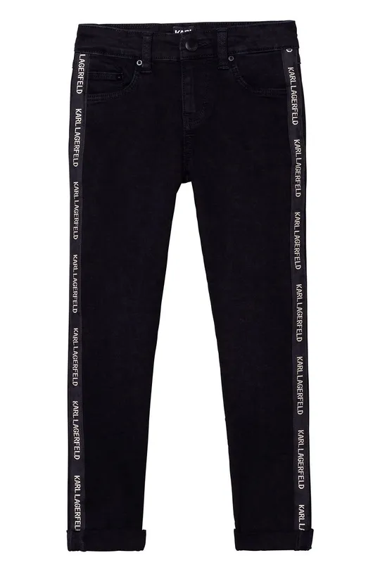 чорний Дитячі джинси Karl Lagerfeld Для дівчаток