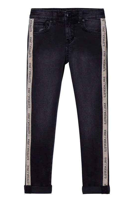 серый Детские джинсы Karl Lagerfeld Для девочек