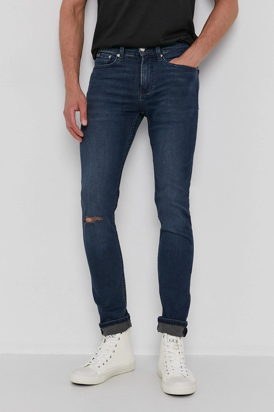 granatowy Calvin Klein Jeans Jeansy J30J319184.4890 Męski