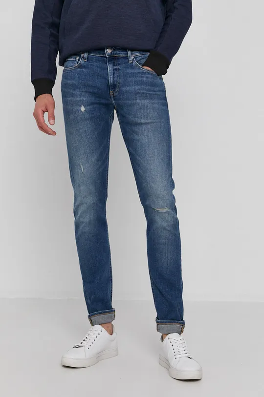 modrá Rifle Calvin Klein Jeans Pánsky