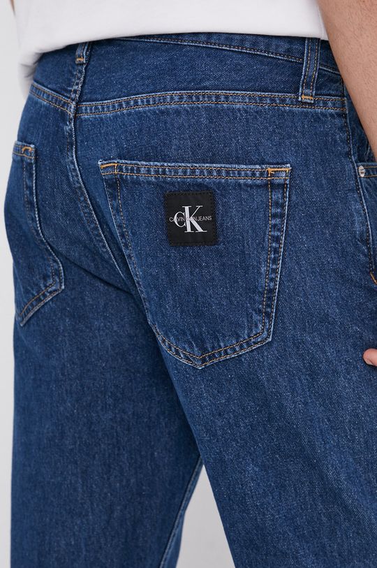 modrá Džíny Calvin Klein Jeans Dad Jean