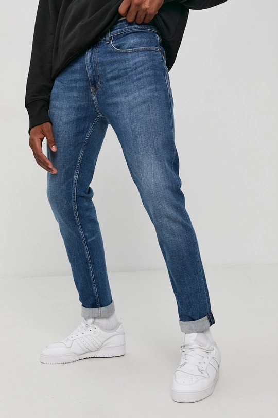 niebieski Tommy Jeans Jeansy Austin DM0DM12516.4890 Męski