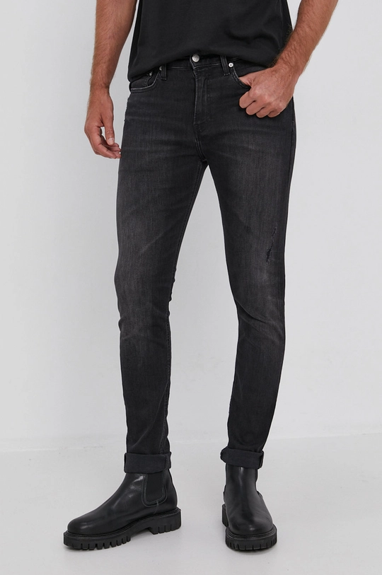 czarny Calvin Klein Jeans Jeansy J30J319029.4890 Męski