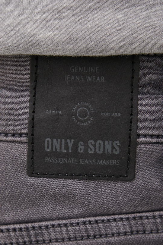 szary Only & Sons Jeansy Loom