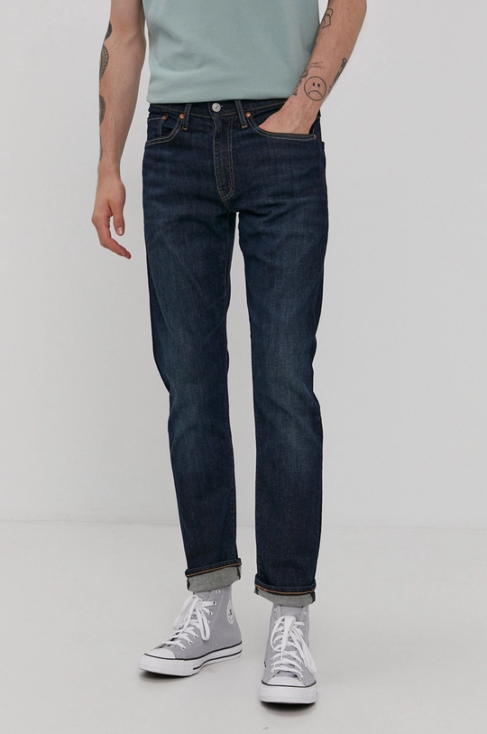 granatowy Levi's jeansy 502 Męski