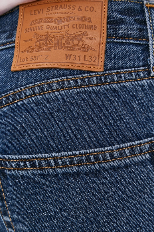 granatowy Levi's jeansy 551 Z