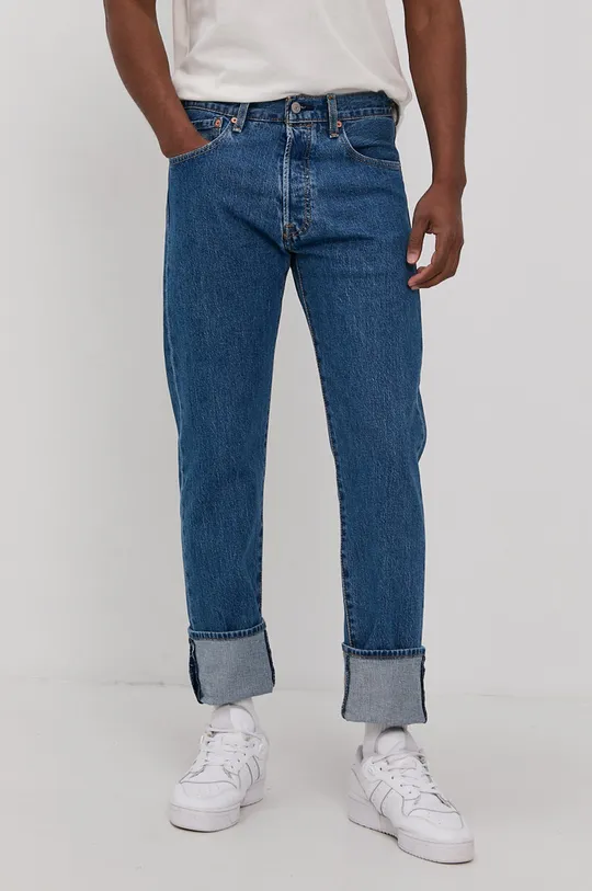 niebieski Levi's jeansy 501 '93 Męski