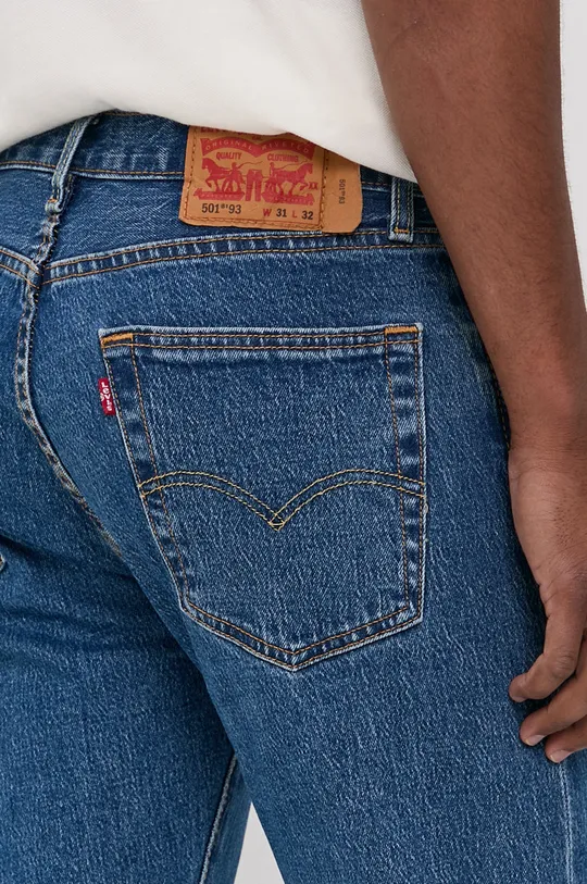 niebieski Levi's jeansy 501 '93