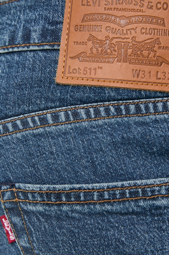 niebieski Levi's jeansy 511