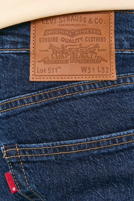 granatowy Levi's jeansy 511