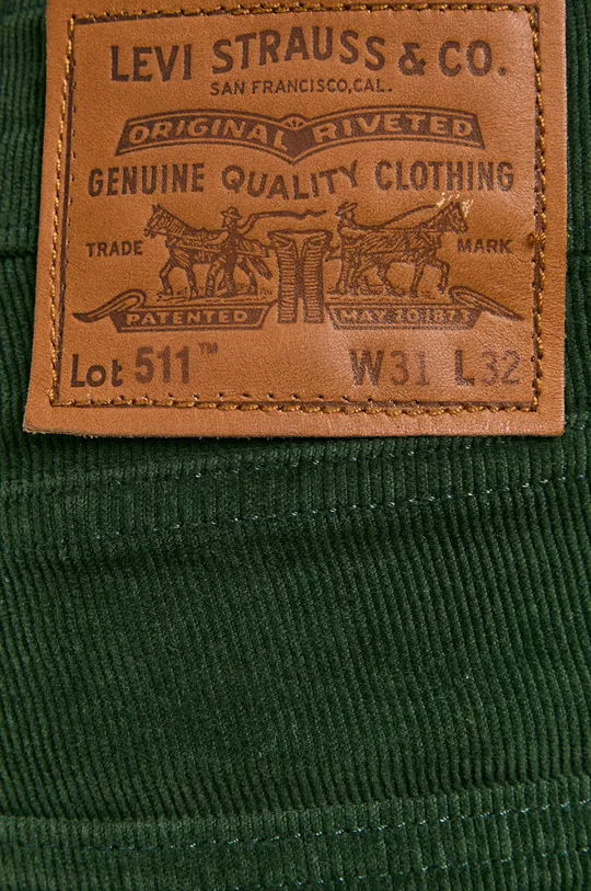 zielony Levi's spodnie 511
