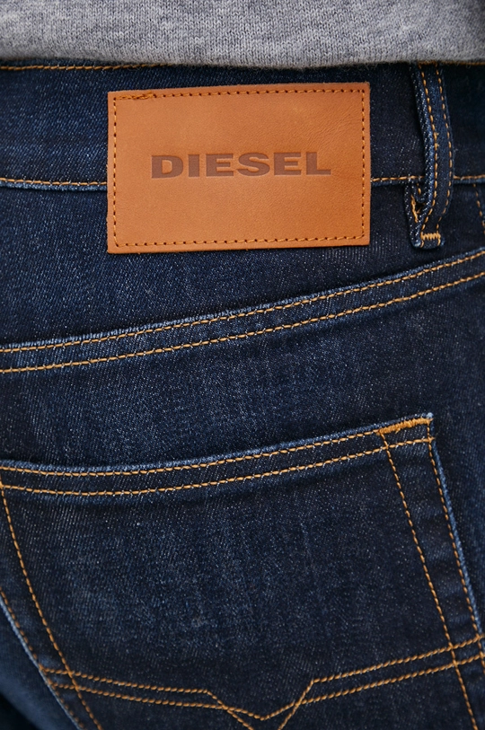 granatowy Diesel Jeansy