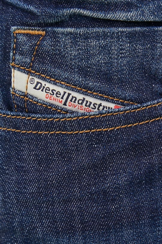 granatowy Diesel Jeansy