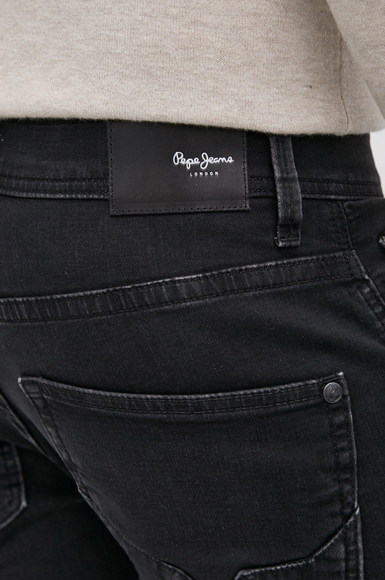 czarny Pepe Jeans Jeansy