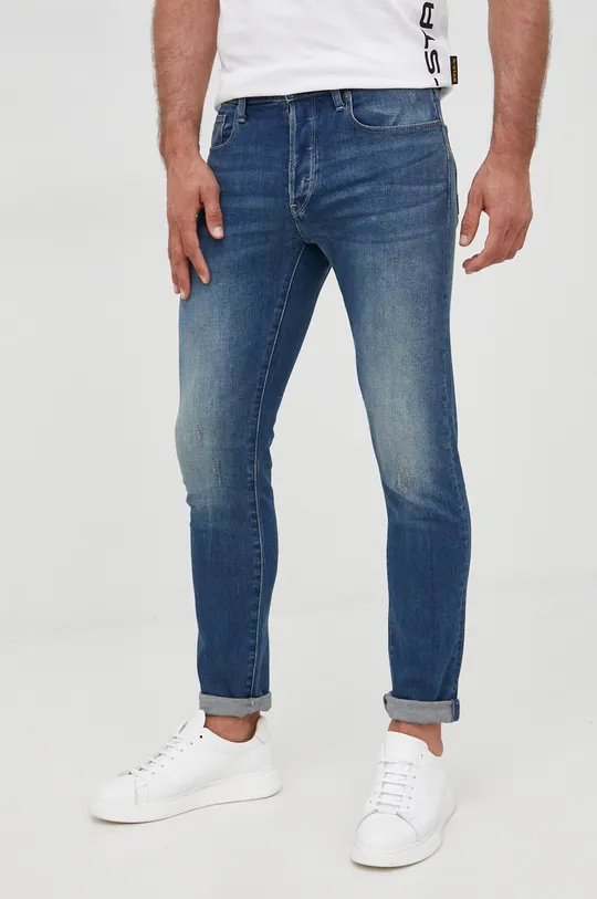 niebieski G-Star Raw jeansy 51001.C052 Męski