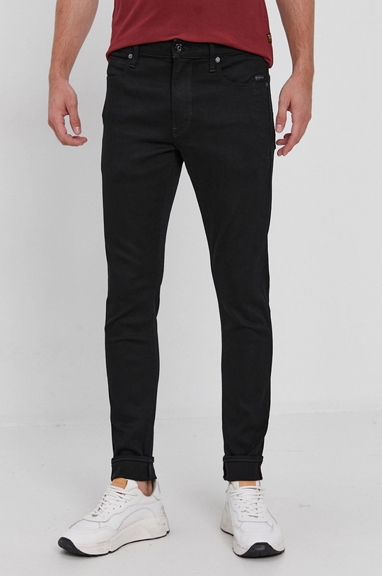 czarny G-Star Raw Jeansy Lancet D17235.B964 Męski