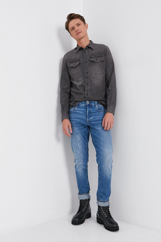 G-Star Raw Jeansy 3301 51003.B631 niebieski