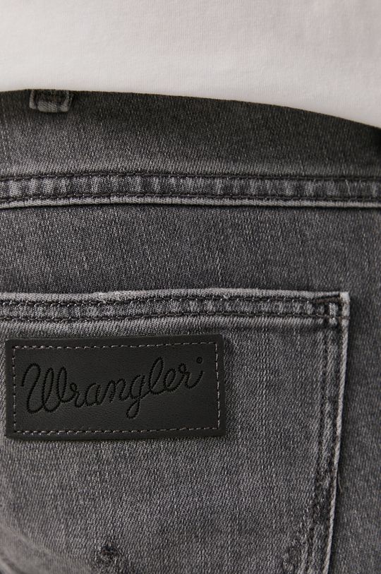szary Wrangler jeansy Larston Silky Grey