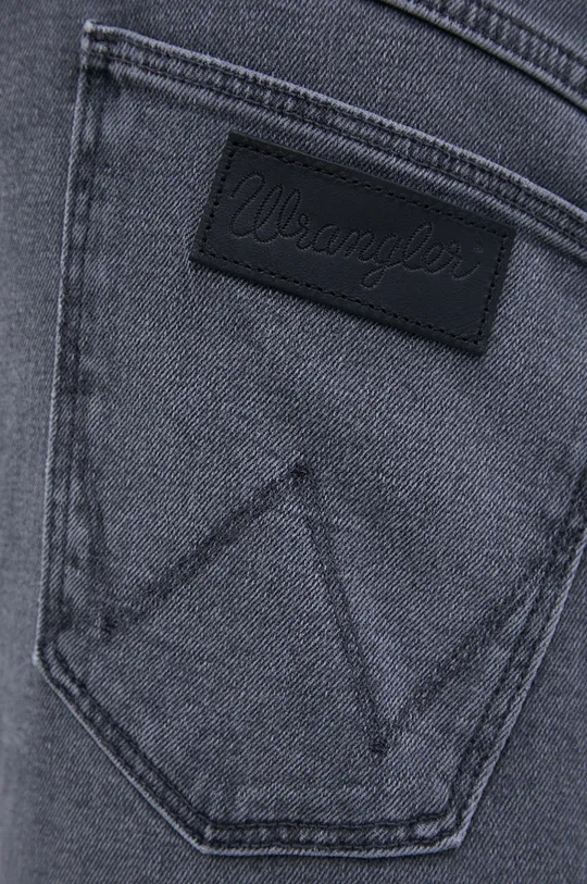 сірий Бавовняні джинси Wrangler