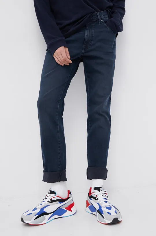 blu navy Wrangler jeans Uomo