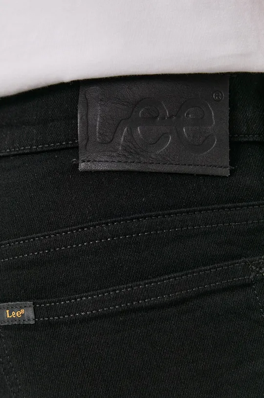 czarny Lee jeansy RIDER CLEAN BLACK