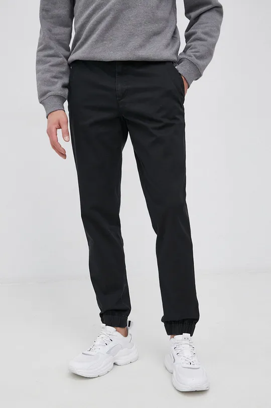 Sisley Spodnie czarny
