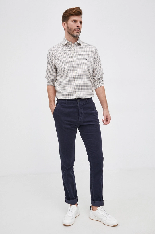 Sisley pantaloni blu navy