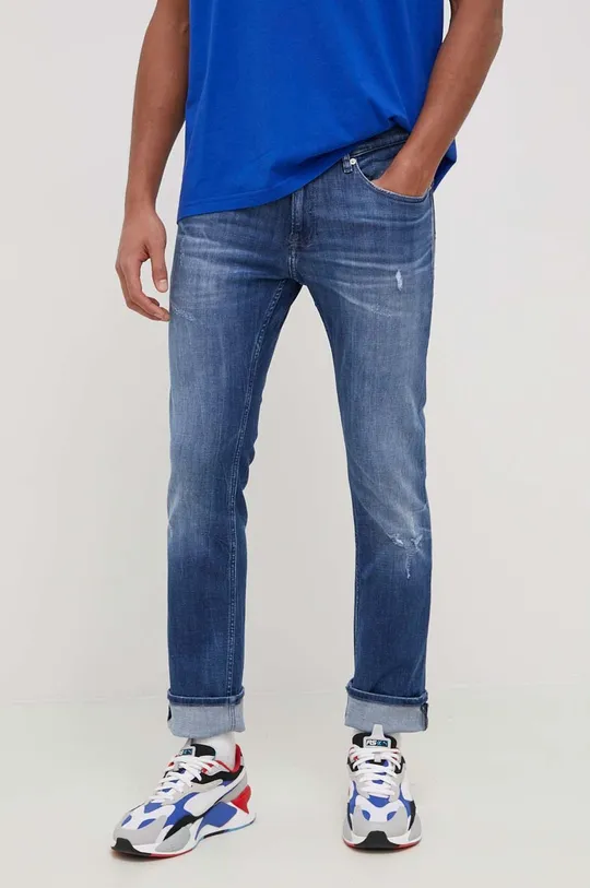 σκούρο μπλε Tommy Jeans - τζιν παντελόνι Scanton Ανδρικά