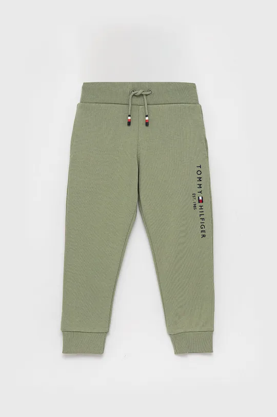 зелёный Детские брюки Tommy Hilfiger Для мальчиков