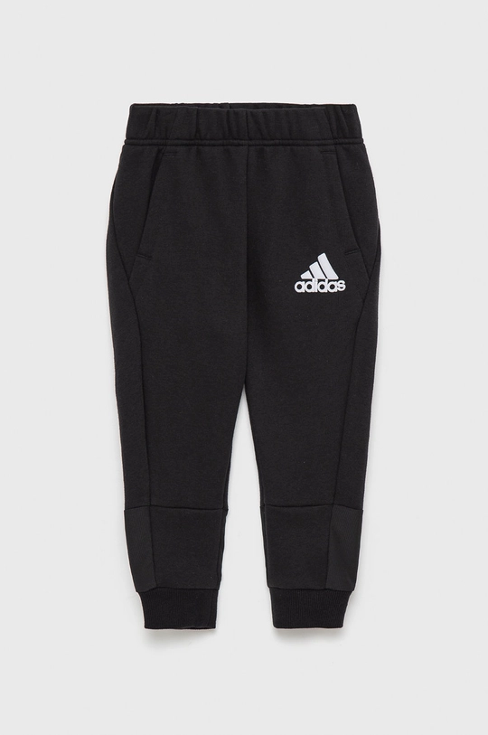 czarny adidas Performance Spodnie dziecięce GJ6625 Chłopięcy