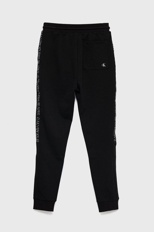 Calvin Klein Jeans Spodnie dziecięce IB0IB01010.4890 czarny
