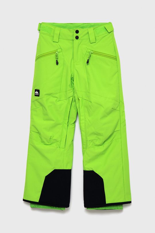 žlutě zelená Dětské kalhoty Quiksilver Chlapecký