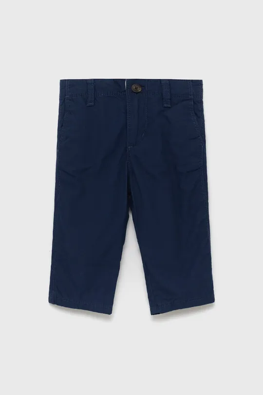 σκούρο μπλε Παιδικό βαμβακερό παντελόνι GAP Για αγόρια