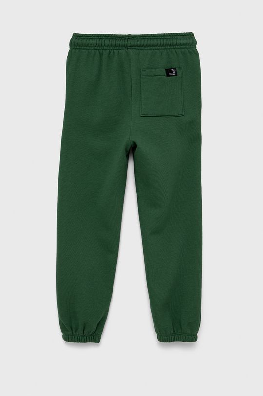Dětské kalhoty GAP tlumená zelená